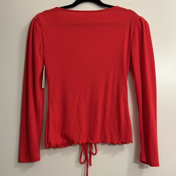 Abound Long Sleeve Cinched top, Small NWT - Picture 7 of 7
